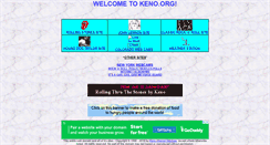 Desktop Screenshot of keno.org