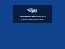 Tablet Screenshot of keno.com